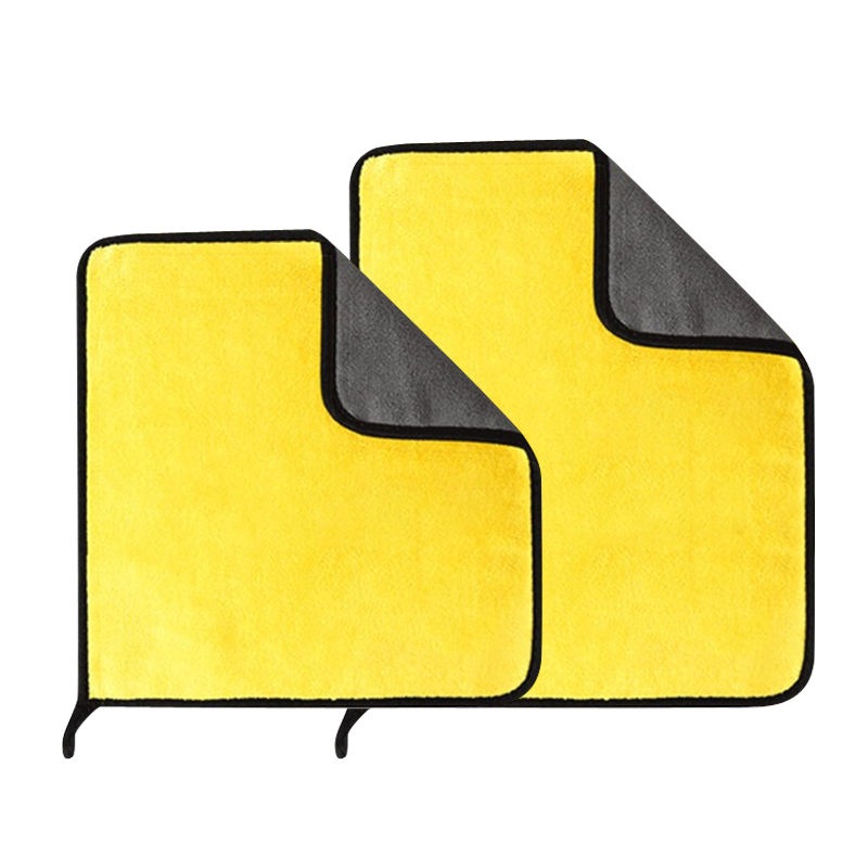 爱车屋（ICAROOM） 毛巾两条装 D-2121 0.09KG 黄色（单位：条）