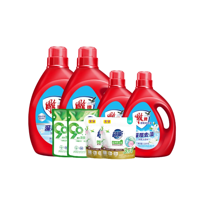 雕牌 超能香悦焕新护衣组合 花香型 6600g 白色（单位：套）