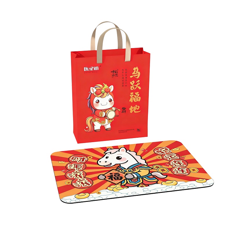 博嫚莱（BOMANLAI） 开门红马跃福地地垫 YZH-0016 40*60cm 混色（单位：张）