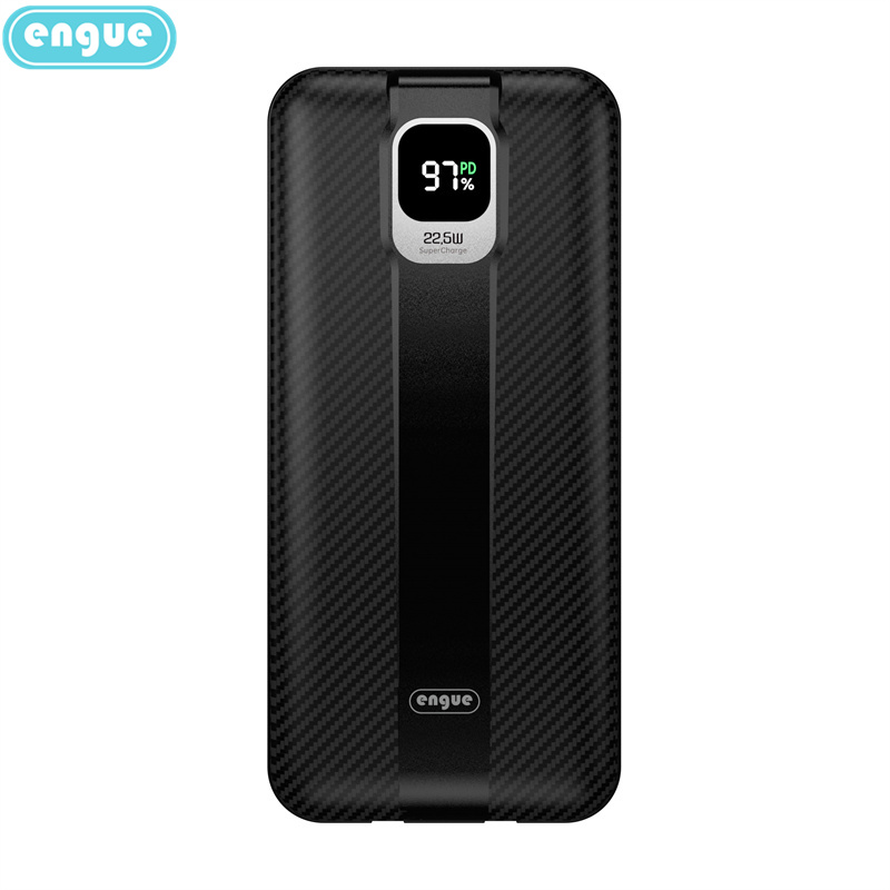 恩谷（ENGUE） 自带双线数显移动电源  EG-LP18 10000毫安  黑色（单位：个）