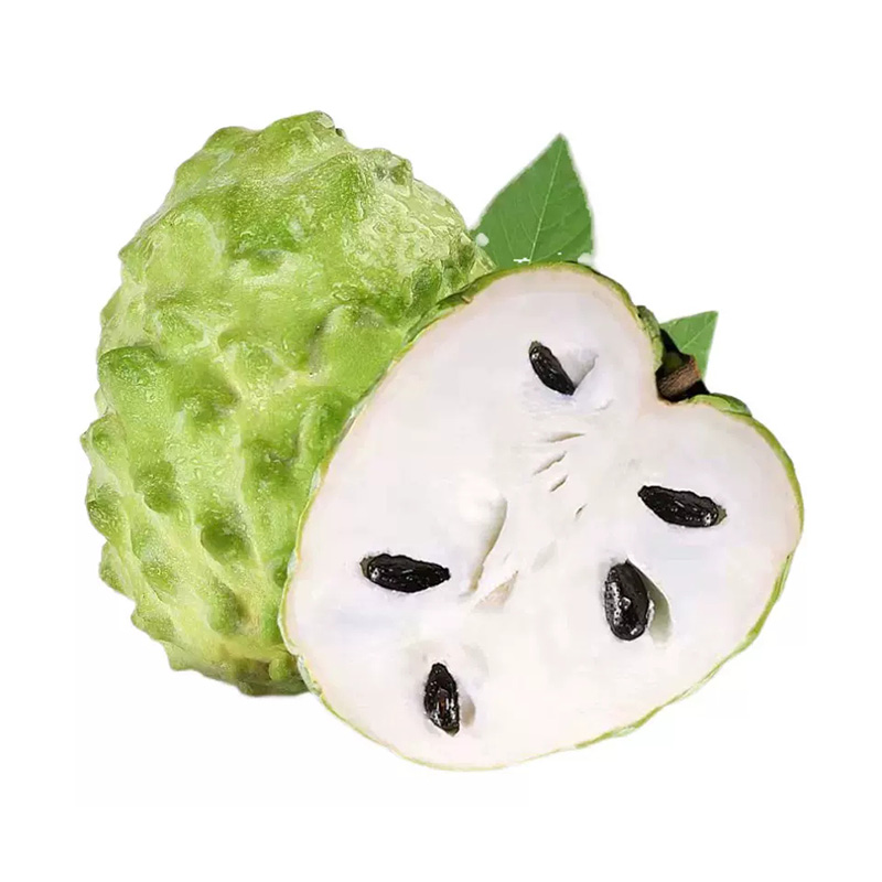 食欲跳动 香甜软糯风味独特 四川正宗牛奶凤梨释迦果 3斤大果彩箱（单果约250-350g ） 绿色（单位：箱）