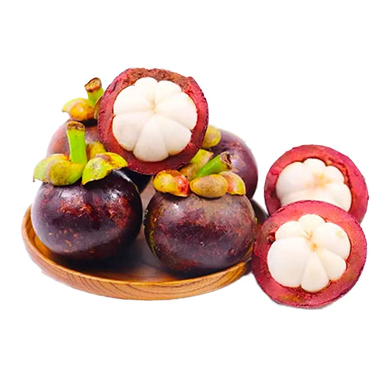 食欲跳动 果肉细腻 香滑软甜 进口山竹 5斤（5A单果约80g+）  白色（单位：箱）