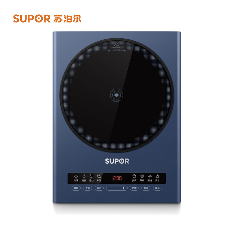 苏泊尔（SUPOR） 电磁炉 C22-IH963D 2200W 蓝色（单位：台）