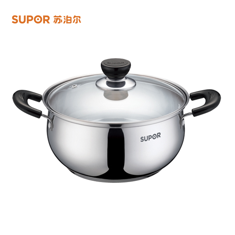 苏泊尔（SUPOR） 汤锅 ST22H3 22cm 不锈钢色（单位：个）