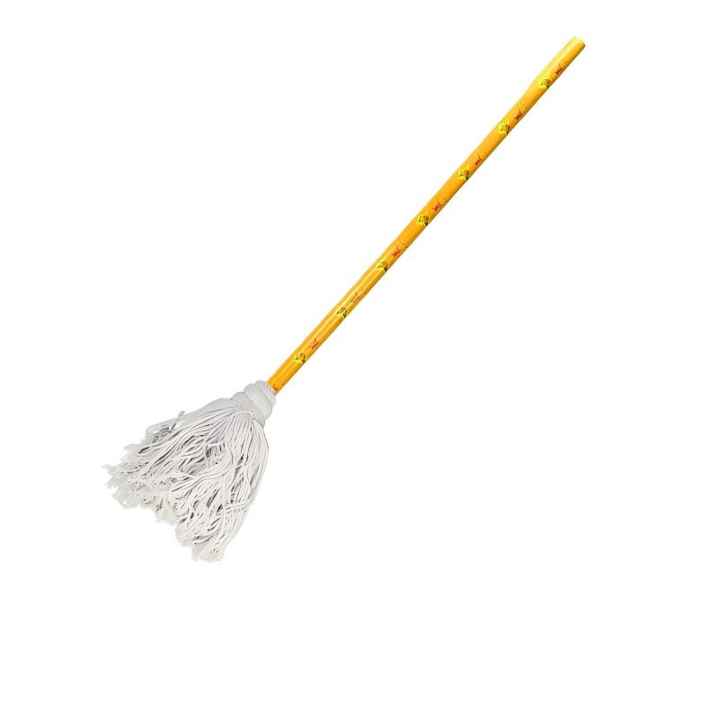 驰色 3933-白线黄杆圆头拖把 CS-CT
296 把  自然色（单位：把）