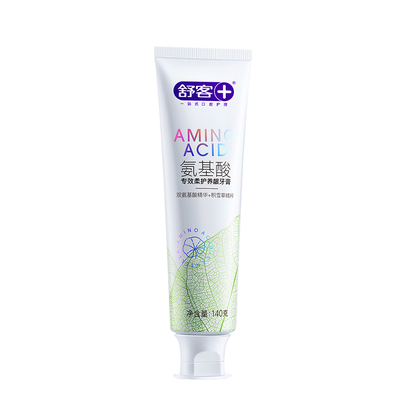 舒客 氨基酸牙膏 柔护养龈 140g 混色（单位：支）
