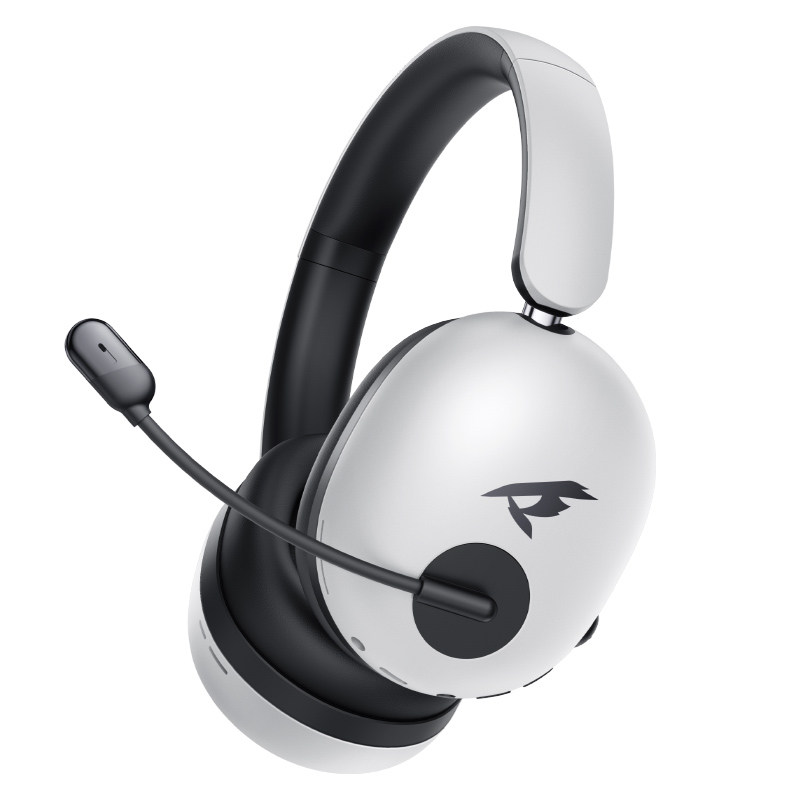 品存（picun） 降噪头戴式电竞游戏专用无线带耳麦 UG-10A 371g 白黑色（单位：副）