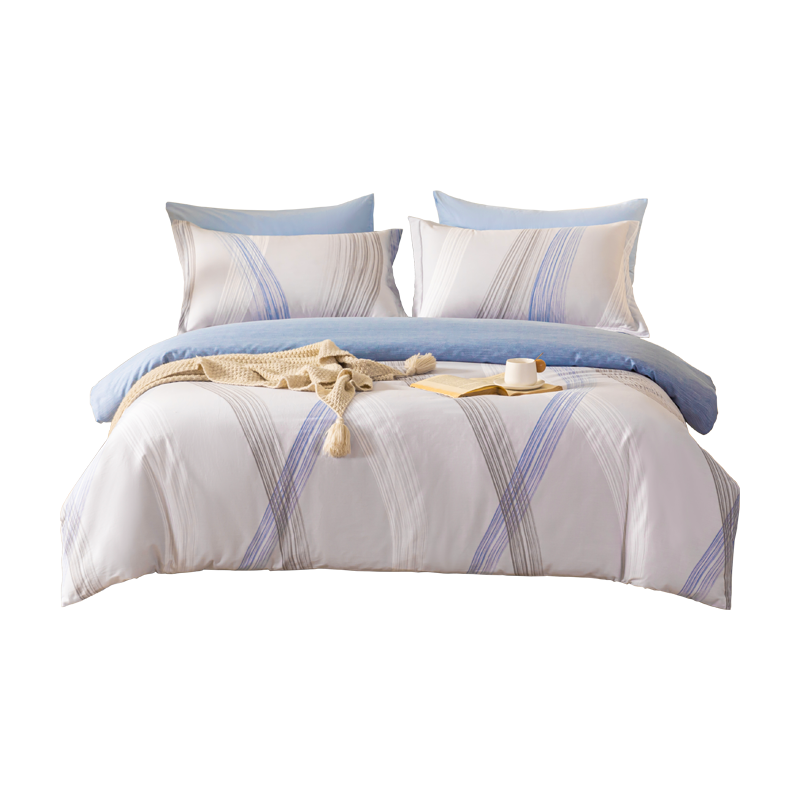 内野（UCHINO） 清风雅韵床品四件套 HU-HY04M66 200*230mm 1.8m床 浅灰色（单位：套）