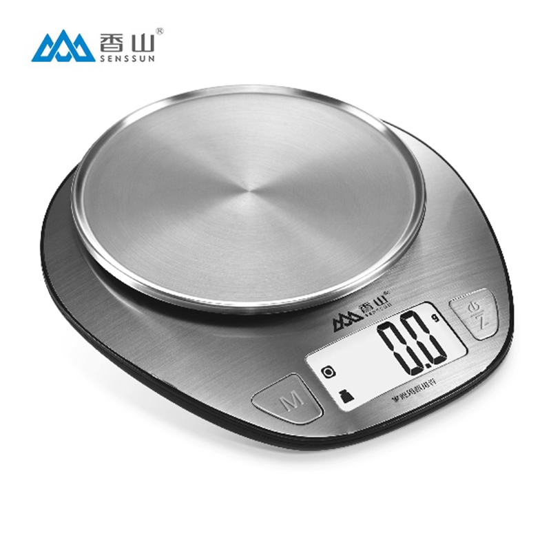 香山 厨房秤 EK518 195*180mm 不锈钢色（单位：个）