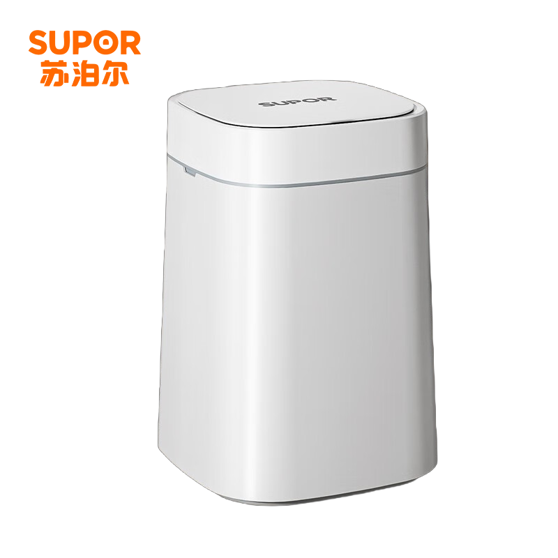 苏泊尔（SUPOR） 感应垃圾桶 S051002 充电款16L 本白色（单位：套）