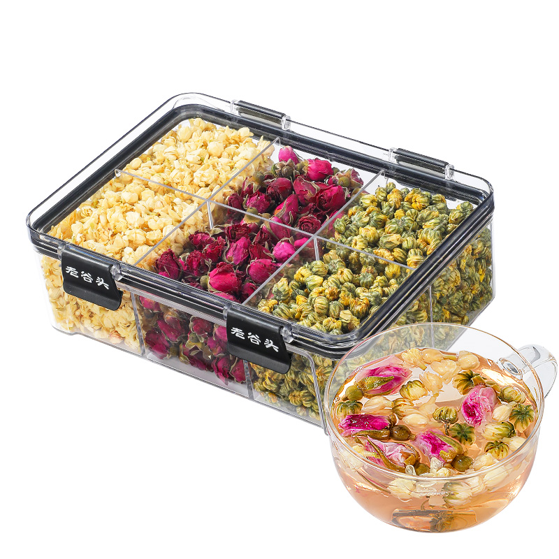 谷记老谷头 净口罐三花茶组合 养生茶 142g 白色（单位：盒）