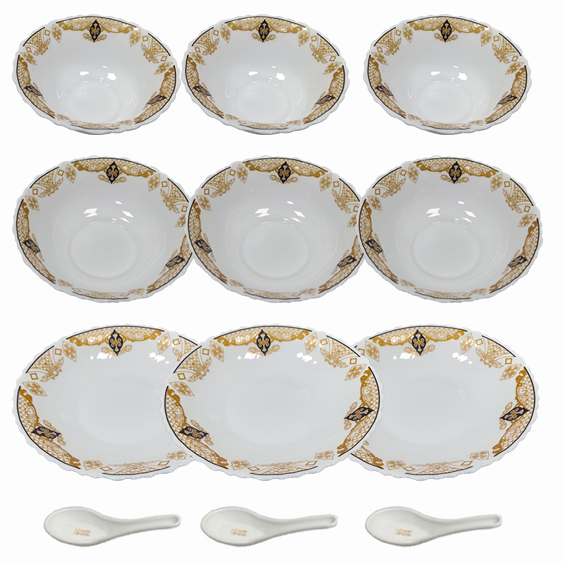 Corelle Brands 康宁安娜白玉玻璃餐具B CB-AN12B-PMX/KZ 12件套 白色（单位：套）