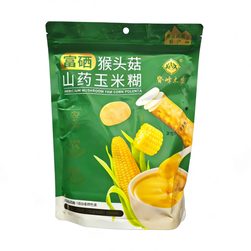 脊峰本草 猴头菇山药玉米糊 冲调方便食品 240g 军绿色（单位：袋）