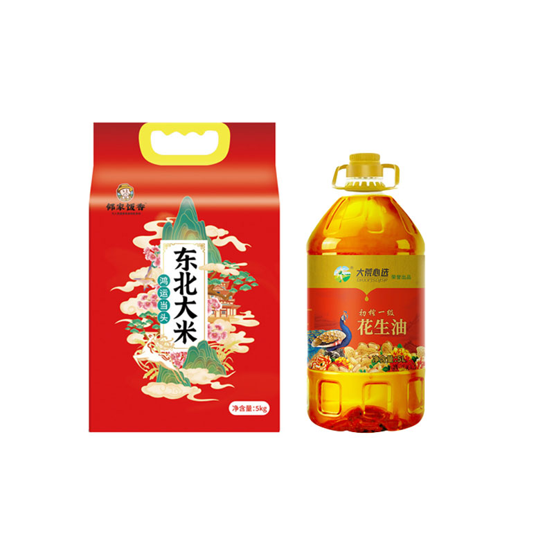 邻家饭香 米油 套餐 5L+5KG 枫叶色（单位：盒）