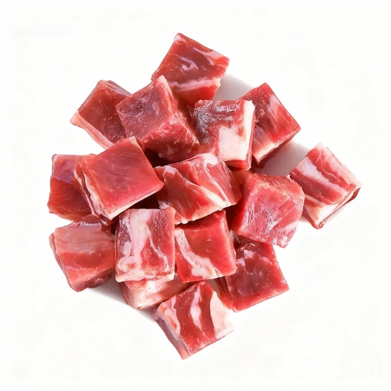 孝滋堂 青藏高原草饲草膘黄牛牛腩肉块 无膻味、肉嫩爽口 1kg 红色（单位：箱）