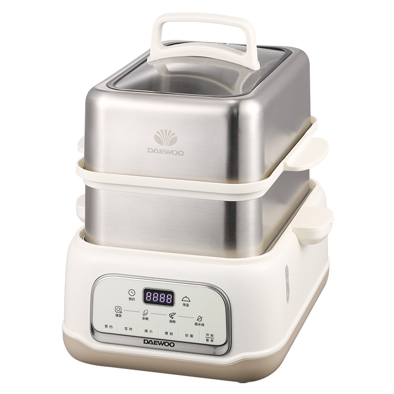 大宇（DAEWOO） 多功能电蒸锅 DYZG-10G15 10L  伯爵白（单位：台）
