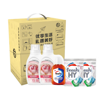 威露士 洗衣液套装 25ZSW02-新 2.47kg 混色（单位：箱）