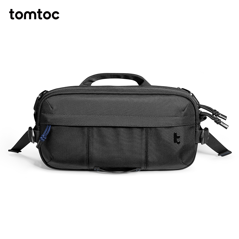 TOMTOC Wander-循迹探索斜挎包 T26S1D1 5.5L  曜石黑（单位：个）