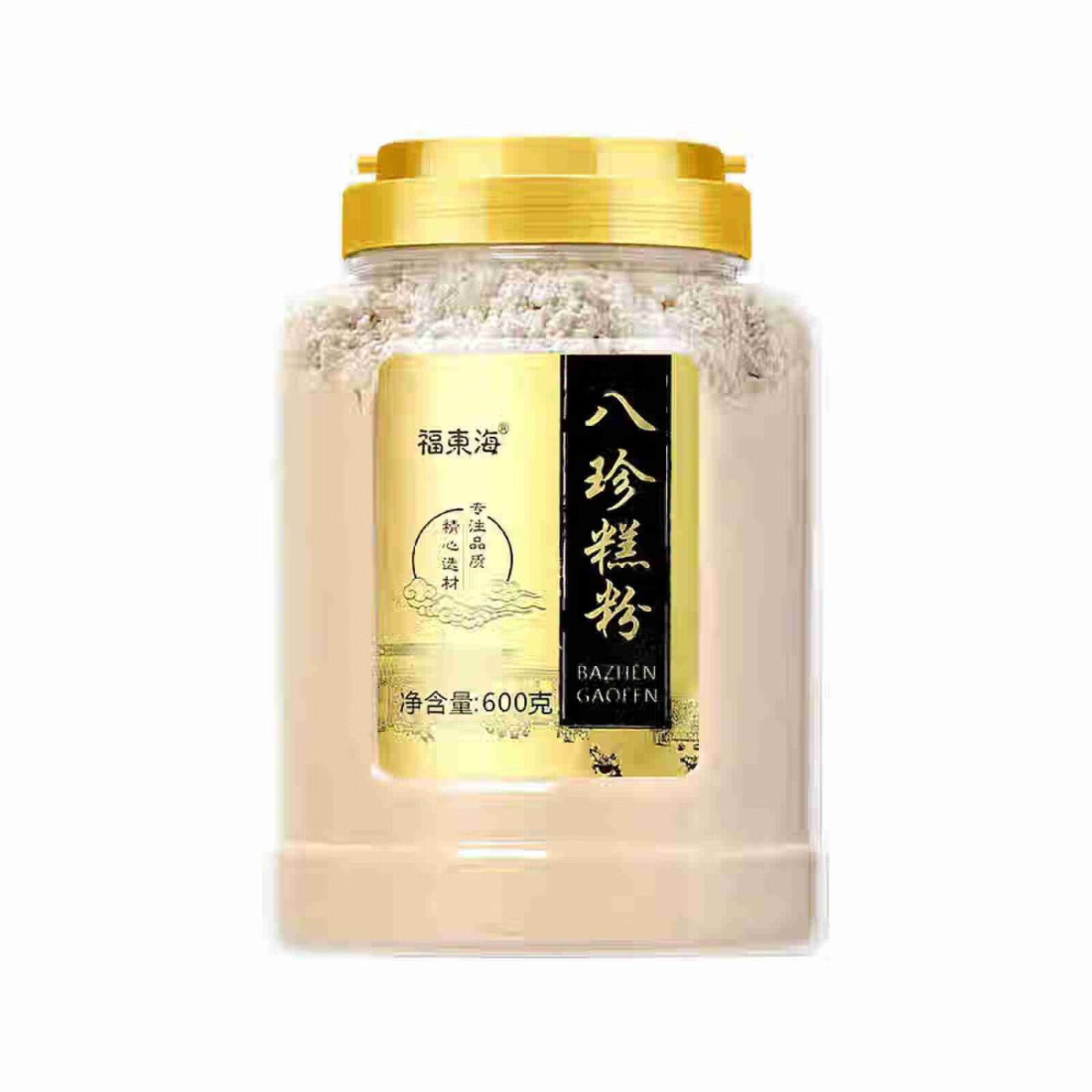 福东海（fudonghai） 八珍糕粉 杂粮代餐 600g 黄色（单位：罐）