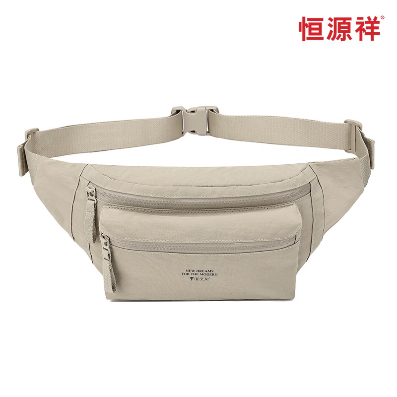 恒源祥 路马兰腰包 HYX9006 39*17*9cm  卡其色（单位：个）