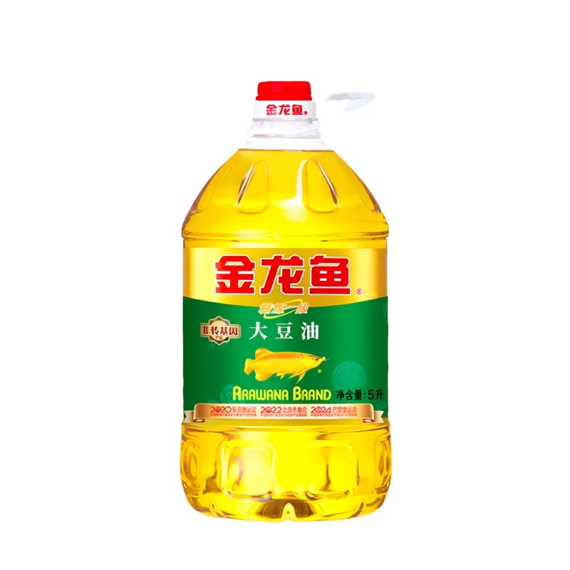 金龙鱼 食用油 精炼一级大豆油 非转基因 5kg*4桶 象牙色（单位：组）