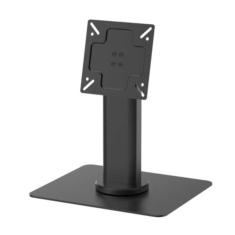联想（Lenovo） 桌面办公显示器支架 ZJA10 底座360度可旋转 黑色（单位：个）