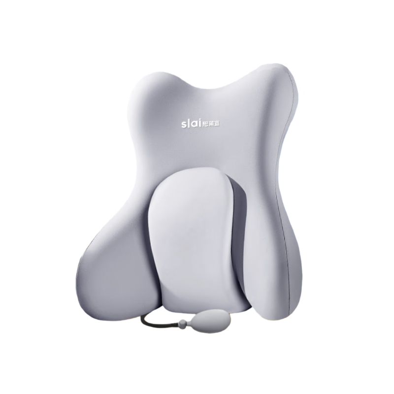 思莱宜 腰靠气动版 D31 38.8*41*16.3cm  灰色（单位：个）