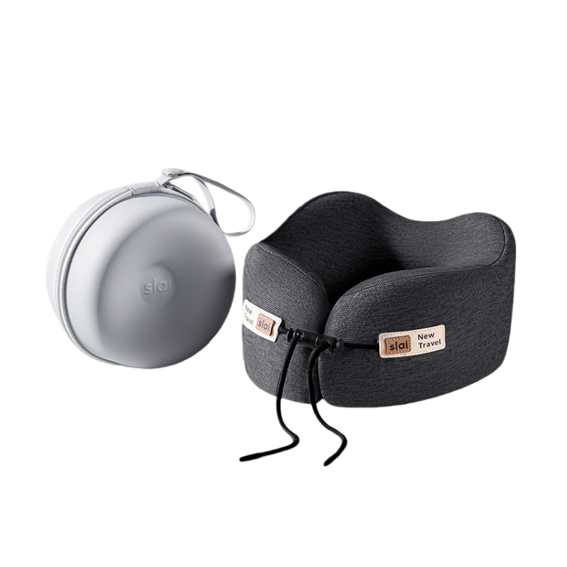 思莱宜 收纳U型枕 B35 圆盒24*24*12cm  深灰色（单位：个）