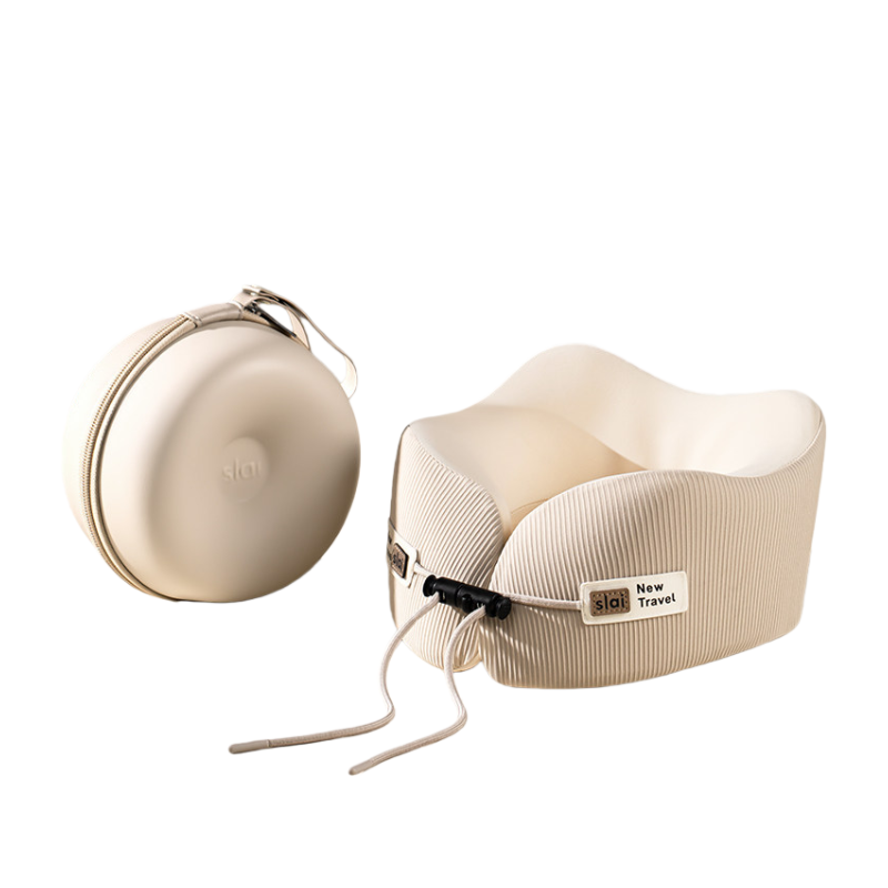 思莱宜 条纹收纳枕 B36 24*24*12cm  米色（单位：个）