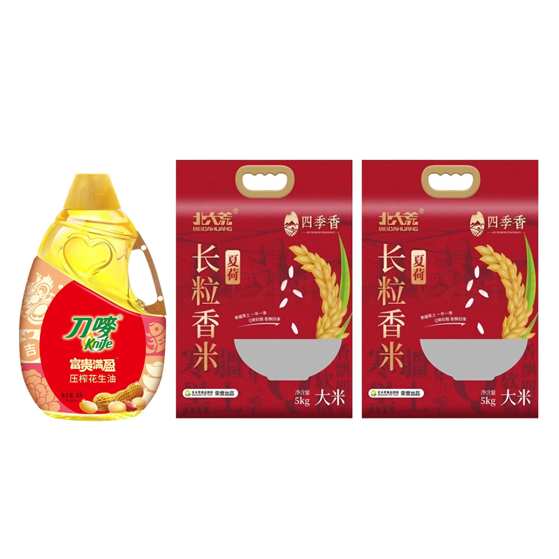北大荒 粮油 套餐 4L+10kg 枫叶色（单位：套）