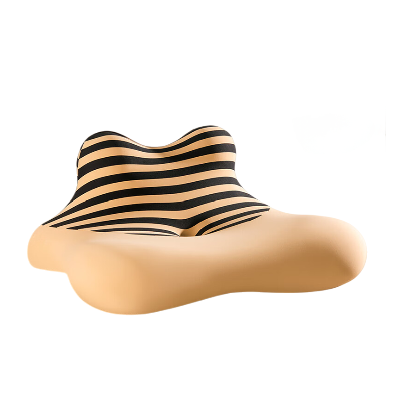 思莱宜 玩睡枕 C23 63*43*23cm  条纹黄色（单位：个）