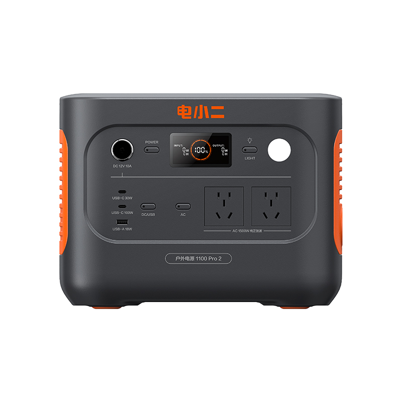 电小二 户外电源1100Pro2 JE-1100B 220V 黑色（单位：台）
