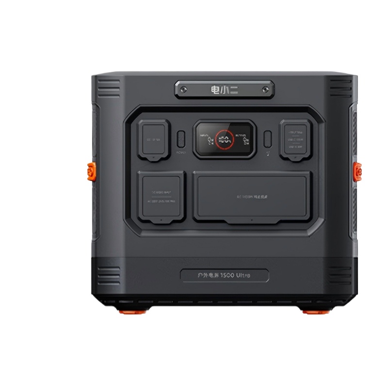 电小二 户外电源1500Ultra JE-1500C 800W大功率大容量快充户外电源220V移动电源  黑色（单位：台）