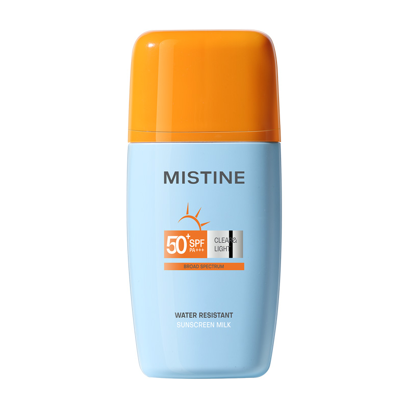 蜜丝婷（Mistine） 防晒液 清透防水 40ml 灰橙色（单位：支）