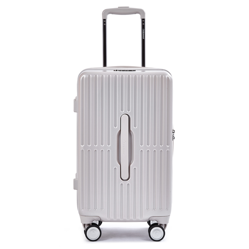 外交官（Diplomat） 拉杆箱 DS-1372 外观尺寸: 335x270x570mm 20寸 珍珠白（单位：只）