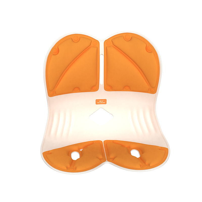 和正（HEZHENG） 护腰支撑坐垫 HZ-CS-3 规格尺寸：约330mm*425mm*380mm 橙色（单位：个）