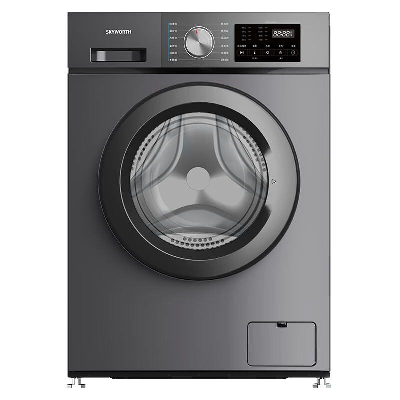 创维（Skyworth） 滚筒洗衣机 GF100KC3 一级能效 10kg 灰色（单位：台）