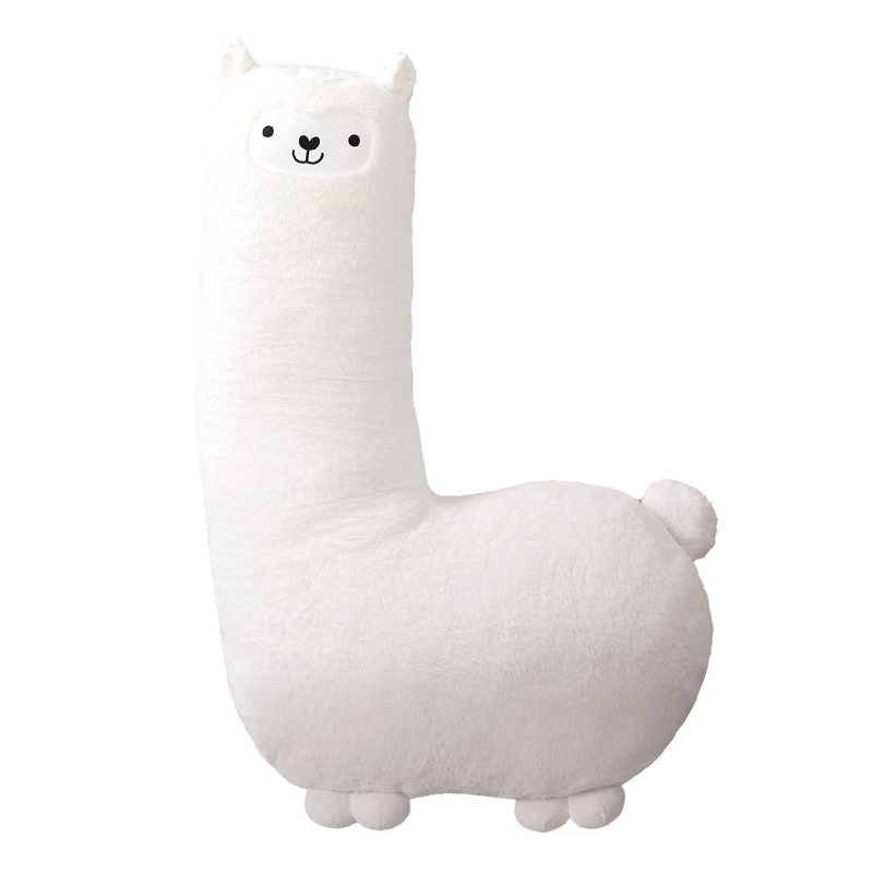 睡洞（EVERYTHINK） 羊驼抱枕 I2 110*64*26cm  奶白色（单位：个）