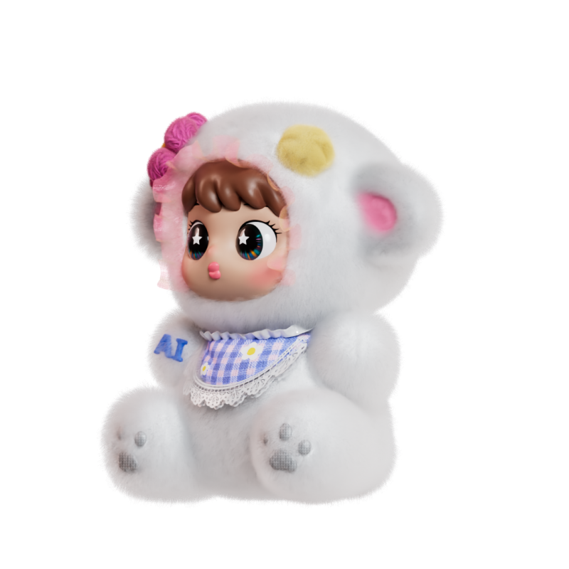 隼眼小聪 星愿家族AI智能声光玩具 HYAI205 白羊&bull;星纯 0.74W/500G/18.5*14.5*13CM 白色（单位：个）