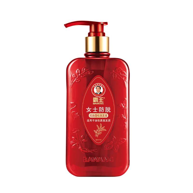 霸王 控油蓬松洗发液 女士防脱 750ml 红色（单位：瓶）