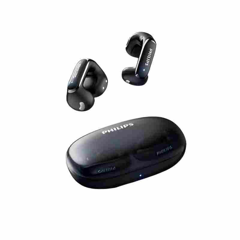 飞利浦（PHILIPS） 耳夹式蓝牙耳机 TAT4459 350mAh 黑色（单位：副）