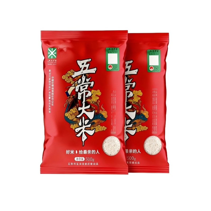 五米常香（WUMICHANGXIANG） 当季新米稻香米 五常大米 500g*2袋 混色（单位：袋）