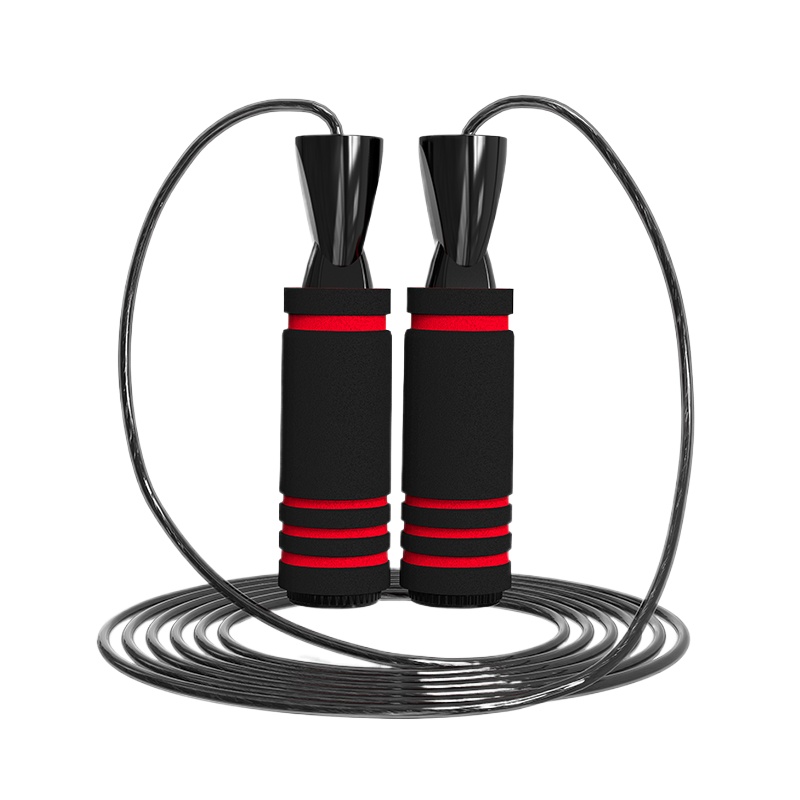 普为特（POVIT） 钢丝跳绳健身减肥运动成人竞速跳绳燃脂绳 P-263BR 154g 红色（单位：条）