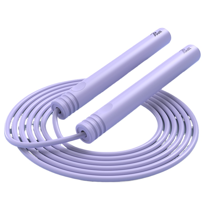 普为特（POVIT） PVC速度跳绳成人健身儿童学生体育跳绳 P-1268PL 96g 紫色（单位：条）