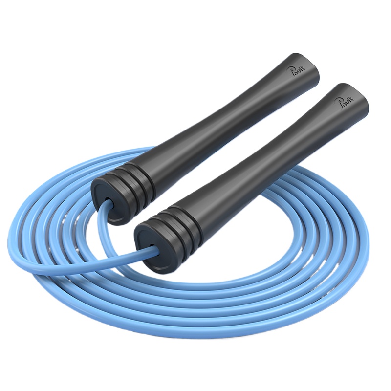 普为特（POVIT） PVC速度跳绳成人健身儿童学生体育跳绳 P-1267BL 96g 蓝色（单位：条）