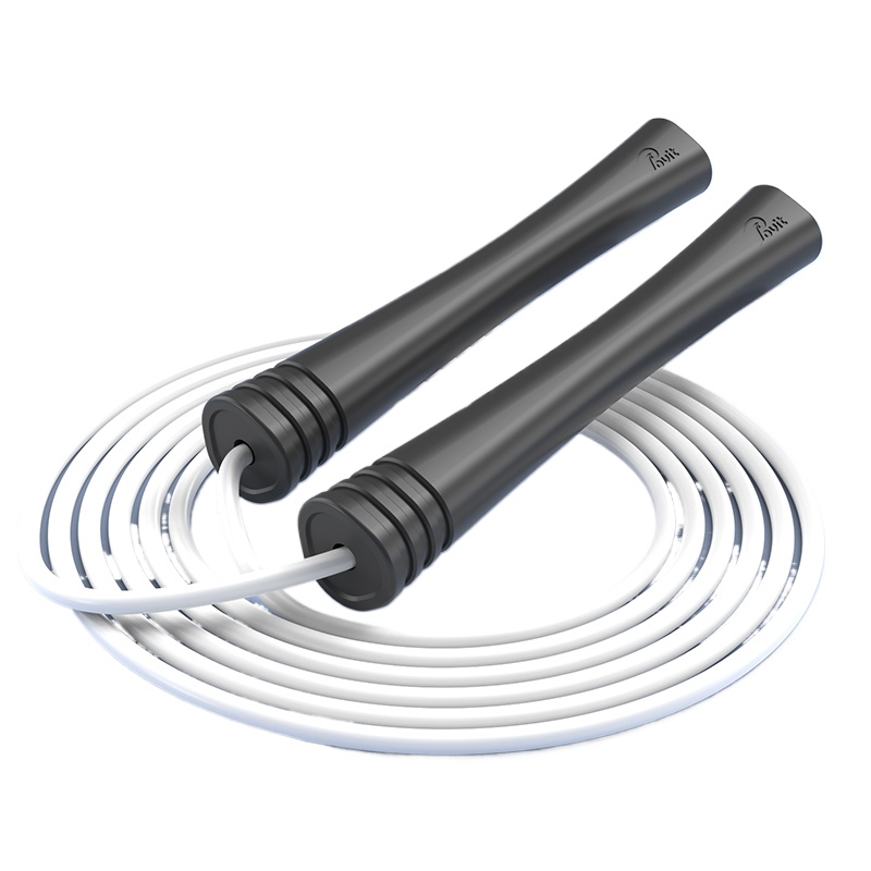 普为特（POVIT） PVC速度跳绳成人健身儿童学生体育跳绳 P-1267WT 96g 钢琴白（单位：条）