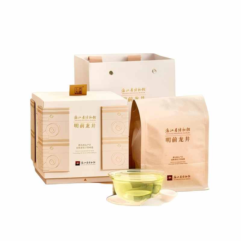 西湖工夫 浙博联名龙井 特级 250g/盒 象牙色（单位：盒）