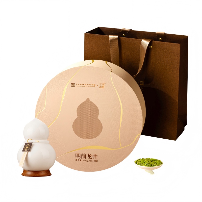 西湖工夫 福禄龙井 明前特级 150g/盒 象牙色（单位：盒）