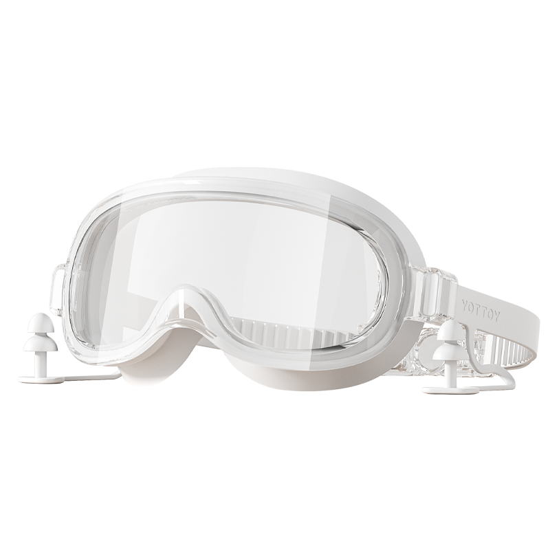 YOTTOY 成人无框泳镜（耳塞一体） yyyj2404x1A000F0000j006 15*6cm 白色（单位：副）