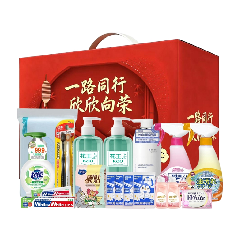 花王（KAO） 狮王-25110609 洗护 13件套 红色（单位：组）